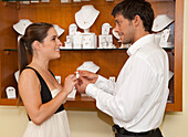 Couple in Jewelry Store,Reef Playacar Resort and Spa,Playa del Carmen,Mexico