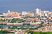 Overview of Cartagena from Convento de la Popa,Cartagena,Colombia
