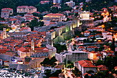 Altstadt von Dubrovnik in der Abenddämmerung,Kroatien