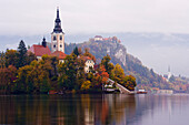 Mariä-Himmelfahrt-Kirche,Bleder See,Slowenien