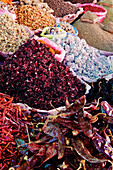 Baskets of Spices at Market,Ocotlan de Morelos,Mexico