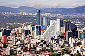 Overview of Mexico City,Mexico