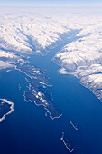 Luftaufnahme von Alaska