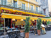 Cafe van Gogh, Place du Forum, Arles, Provence, Frankreich, Europa