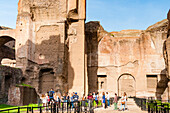 Frigidarium,Caracalla-Thermen,UNESCO-Welterbe,Rom,Latium (Lazio),Italien,Europa