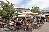 Cafes,Yppenplatz,Wien,Österreich,Europa