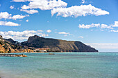 Coast of Altea on a sunny day,Murcia,Spain,Europe