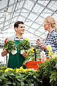 Garden centre sales assistant