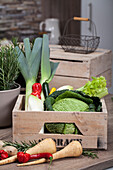 Vegetable crate