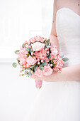 Bride with bouquet