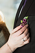 Corsage for bridegroom