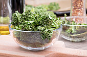 Kale in a bowl