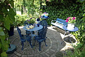 Sitting area in the garden