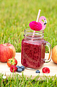 Roter Smoothie