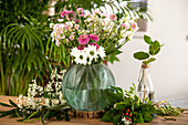 Bouquet of cut flowers