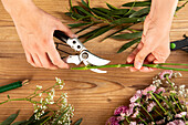 Cutting cut flowers