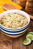 Asian noodle soup