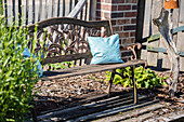 Bench in the garden