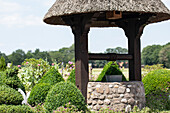 Fountain in the garden