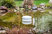 Antifreeze protection - ice free holder in the pond