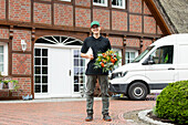 Delivery service - flower delivery