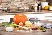 Stuffed pumpkin - ingredients