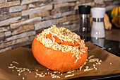 Stuffed pumpkin - Pumpkin with cheese