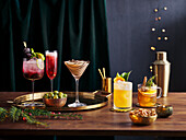 Weihnachtliche Drinks und Cocktails