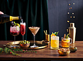 Weihnachtliche Drinks und Cocktails