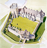 Stokesay Castle, illustration