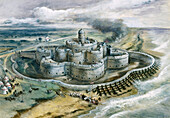 Deal Castle, illustration