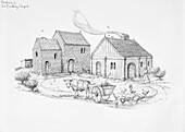 Beckery Chapel, Glastonbury, illustration