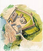 Barnard Castle, Durham, illustration