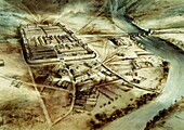 Chesters Roman Fort, Hadrian's Wall, illustration