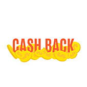 Cashback, conceptual illustration