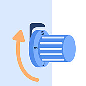 Fuel poverty, conceptual illustration