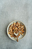 Bowl of mixed nuts