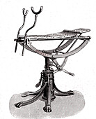 Surgical chair, illustration