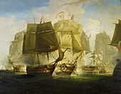The Battle of Trafalgar, illustration