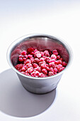 Frozen pomegranate seeds and pomegranate