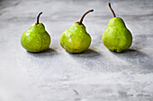 Three Williams pears