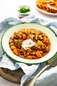 Beef stew with vegetables