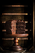 Layered chocolate cake