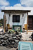 El Golfo, a small fishing village in the southwest coast of the island of Lanzarote, Canary Islands, Spain