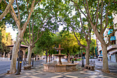 La Rambla, Fußgängerzone in der Altstadt von Palma de Majjorca, Balearen, Spanien
