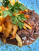 Oxtail and fries