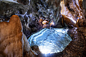 Gruta de las Maravillas oder Aracena-Höhlen in Aracena, Huelva. Andalusien, Spanien