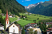 Train running along St. Jodok am Brenner is a village in Tyrol, which belongs to the municipalities of Vals and Schmirn in the Innsbruck-Land district. Together with the Schmirntal and the Valsertal, it has been a mountain climbing village since 2012. Belmond Venice Simplon Orient Express luxury train.