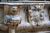 Vertumnos Fountain. Island garden in the Spanish Royal Gardens, The Parterre garden, Aranjuez, Spain.