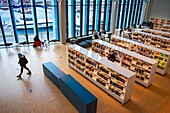 Öffentliche Bibliothek von Bodø im norwegischen Stadtzentrum von Bodø Nordland, Norwegen